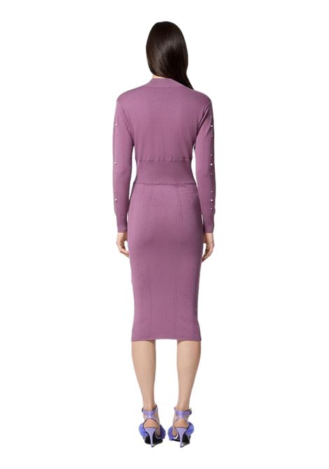 Abito lungo in maglia con logo VERSACE JEANS COUTURE | Abiti | 77HAOM11 CMN60363